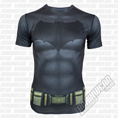 Under Armour Transform Yourself Batman Compression Shirt Fekete