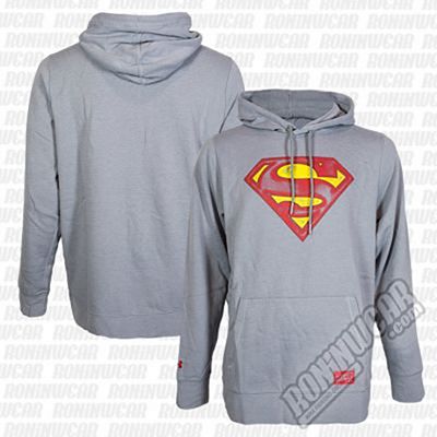 Under Armour Transform Yourself Superman Vintage Hoodie Grå