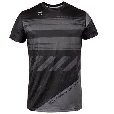 Venum AMRAP Dry Tech T-shirt Black-Grey