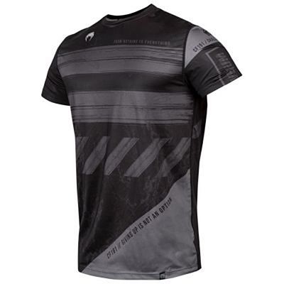 Venum AMRAP Dry Tech T-shirt Nero-Grigio