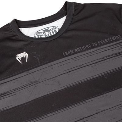 Venum AMRAP Dry Tech T-shirt Preto-Cinza