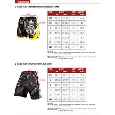 Venum AMRAP Fightshorts Negro-Gris