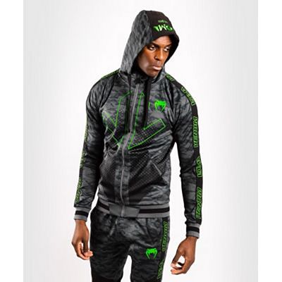 Venum Arrow Hoodie Loma Edition Dark Camo Gris-Vert