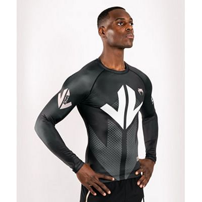 Venum Arrow Loma Signature LS Rashguard Svart-Vit