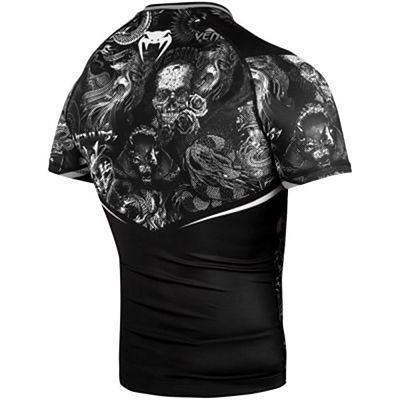 Venum Art Rashguard SS Nero-Bianco