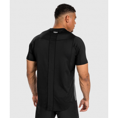 Venum Attack Dry Tech T-shirt Negro-Gris