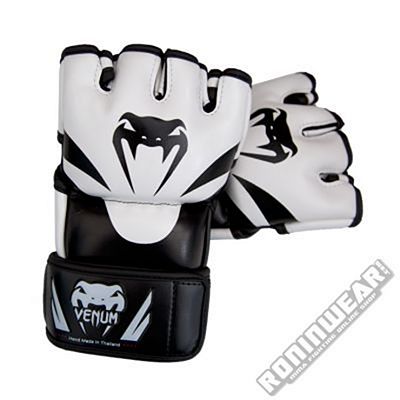 Venum Attack MMA Gloves Noir-Blanc