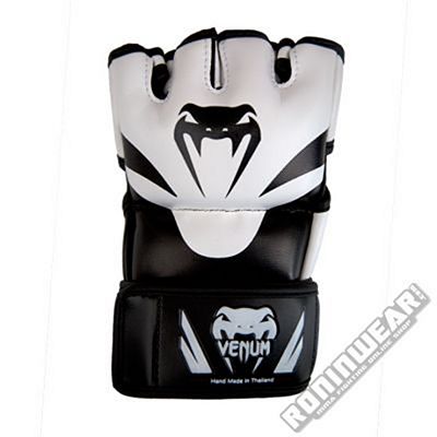 Venum Attack MMA Gloves Preto-Branco