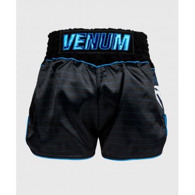 Venum Attack Muay Thai Shorts Schwarz-Blau