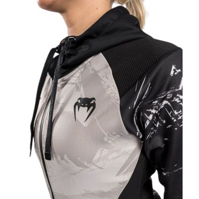 Venum Authentic Fight Week 2.0 Zip Hoodie For Women Negro-Blanco