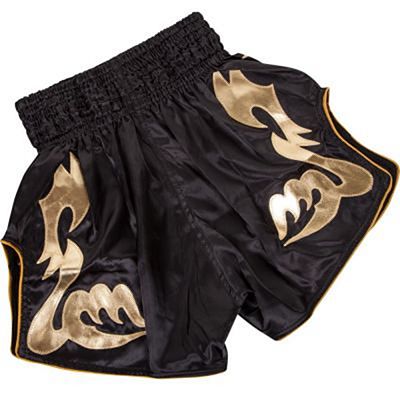 Venum Bangkok Inferno Muay Thai Shorts Black-Gold
