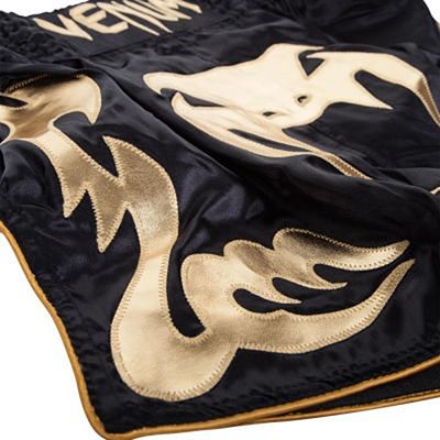 Venum Bangkok Inferno Muay Thai Shorts Black-Gold