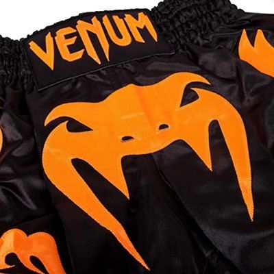 Venum Bangkok Inferno Muay Thai Shorts Svart-Orange