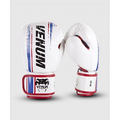 Venum Bangkok Spirit Boxing Gloves Negro-Blanco Branco