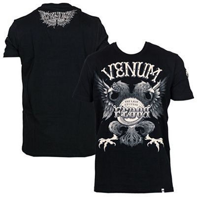 Venum Black Eagle Fedor Signature T-shirt Preto