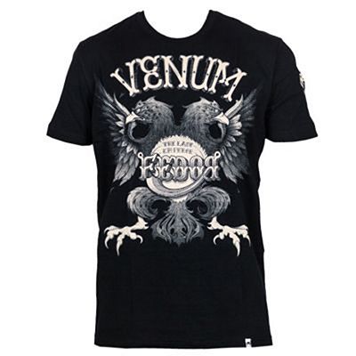 Venum Black Eagle Fedor Signature T-shirt Black
