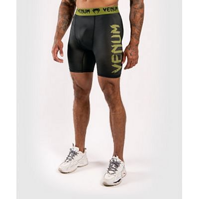 Venum Boxing Lab Compression Shorts Noir-Vert