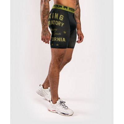 Venum Boxing Lab Compression Shorts Svart-Grön