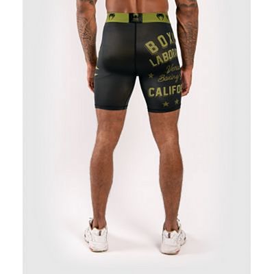 Venum Boxing Lab Compression Shorts Preto-Verde