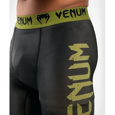 Venum Boxing Lab Compression Shorts Svart-Grön