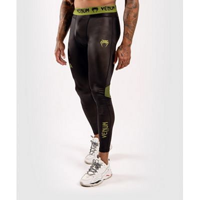 Venum Boxing Lab Compression Tights Fekete-Zöld