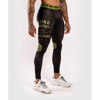 Venum Boxing Lab Compression Tights Fekete-Zöld