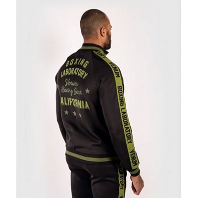 Venum Boxing Lab Hoodie Negro-Verde