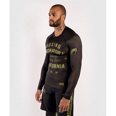 Venum Boxing Lab Rashguard LS Noir-Vert