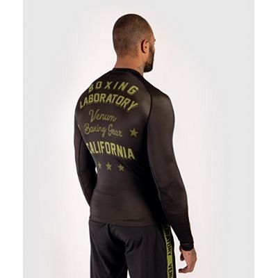 Venum Boxing Lab Rashguard LS Schwarz-Grün