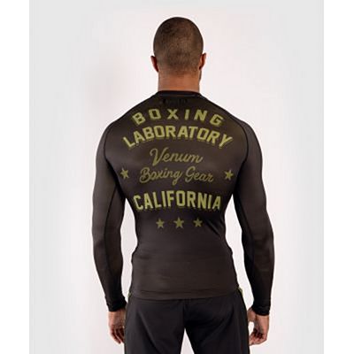 Venum Boxing Lab Rashguard LS Noir-Vert