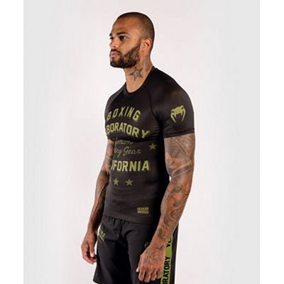 Venum Boxing Lab Rashguard SS Fekete-Zöld