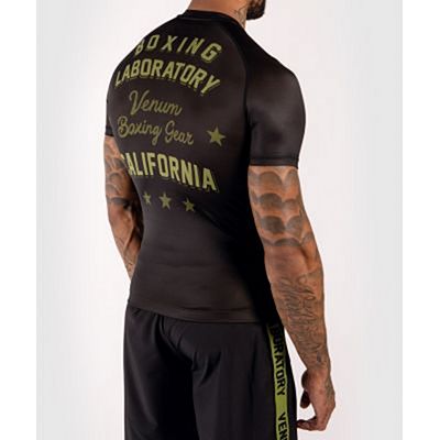 Venum Boxing Lab Rashguard SS Svart-Grön