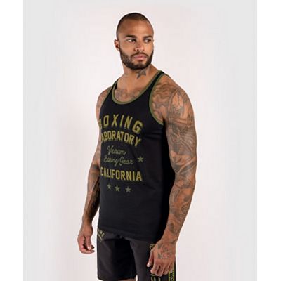 Venum Boxing Lab Tank Top Nero-Verde