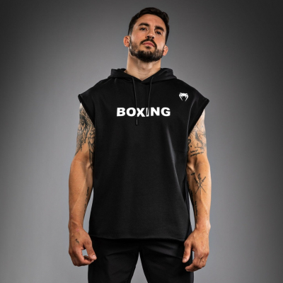Venum Boxing VT Sleeveless Hoodies Preto-Branco