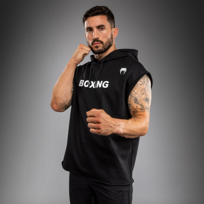Venum Boxing VT Sleeveless Hoodies Svart-Vit