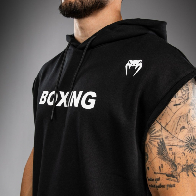 Venum Boxing VT Sleeveless Hoodies Svart-Vit