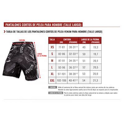 Venum Camo Hero Fightshorts Weiß-Schwarz