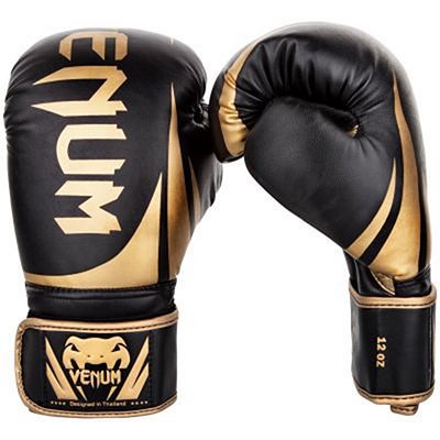 Venum Challenger 2.0 Boxing Gloves Preto-Dourado