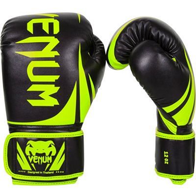 Venum Challenger 2.0 Boxing Gloves Black-Yellow