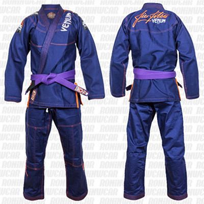 Venum Challenger 3.0 BJJ Gi Navy Blue-Orange