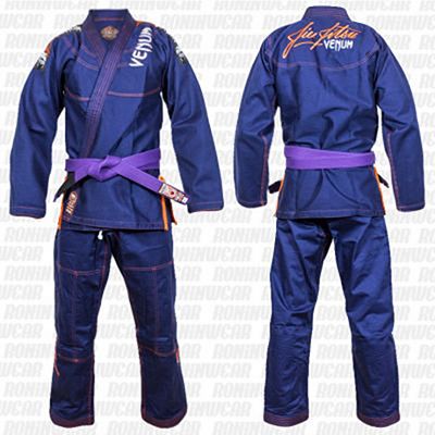 Venum Challenger 3.0 BJJ Gi Azul Marinho-Laranja