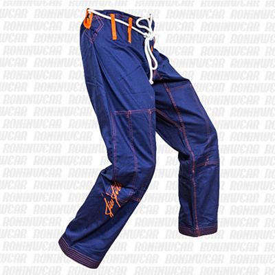 Venum Challenger 3.0 BJJ Gi Navy Blue-Orange
