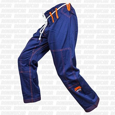 Venum Challenger 3.0 BJJ Gi Navy Blue-Orange