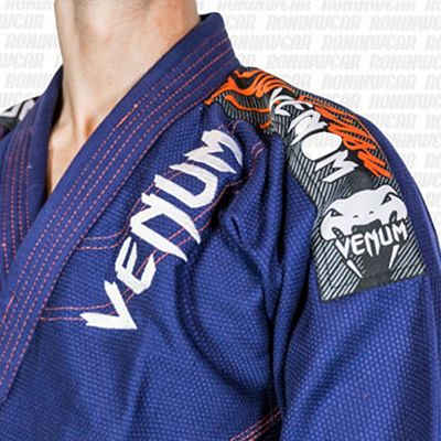 Venum Challenger 3.0 BJJ Gi Navy Blue-Orange