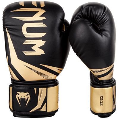 Venum Challenger 3.0 Boxing Gloves Negro-Oro