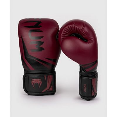 Venum Challenger 3.0 Boxing Gloves Bordeaux Vermelho