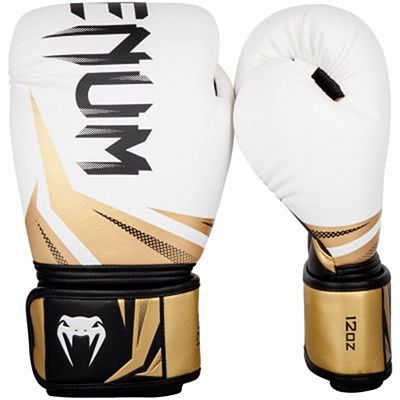 Venum Challenger 3.0 Boxing Gloves Branco-Dourado