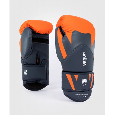 Venum Challenger 4.0 Boxing Gloves Laranja-Azul