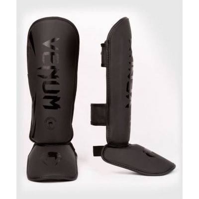 Venum Challenger Kids Shin Guards Negro-Negro