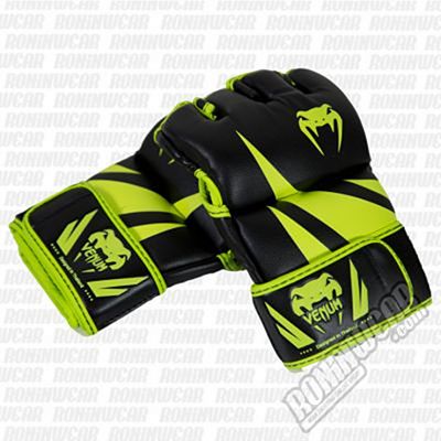 Venum Challenger MMA Gloves Black-Yellow